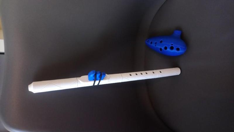 Native American Style Flute for small printer
