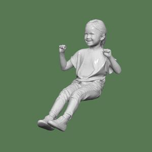 GIRL TOY SWING FOR DIORAMA PEOPLE CHARACTER
