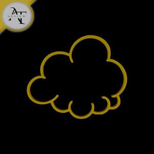 Simple Cloud Symbol - 2D Art