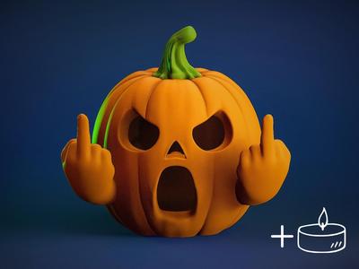 Rude Pumpkin 