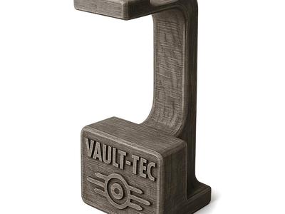Vault-Tech Headphone Hanger –Fallout Shelter Theme