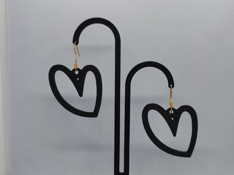 Abstract Love Earrings