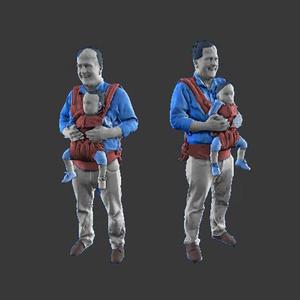 PEOPLE F8  FIGURE DIORAMA