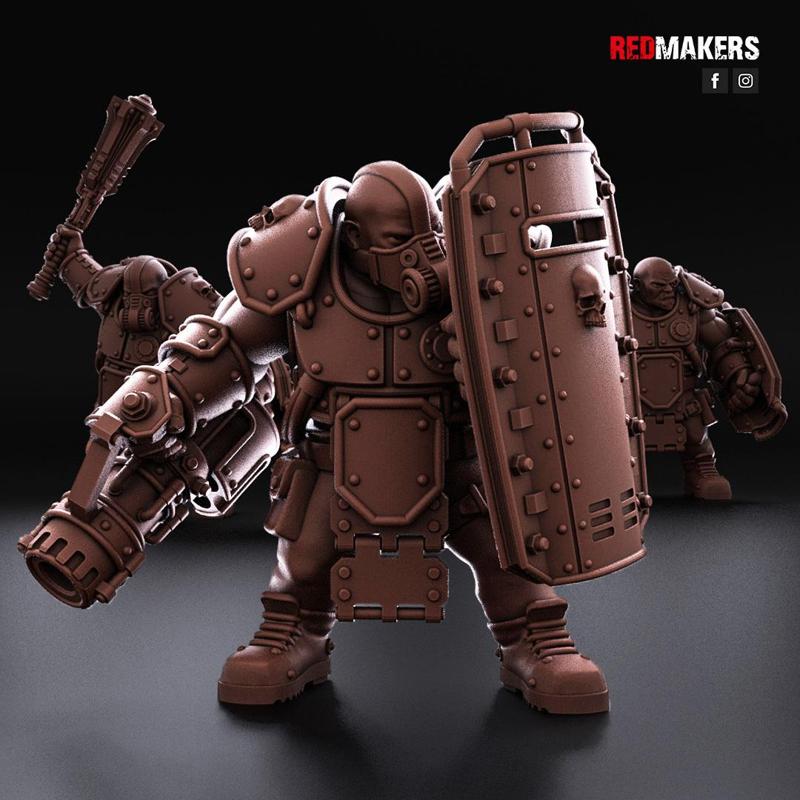 Abhuman Giants in Heavy Armor - Imperial Force