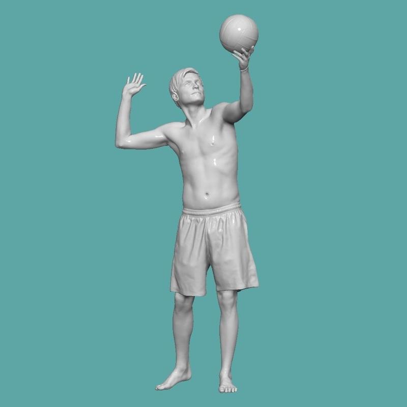 MAN VOLLEYBALL PEOPLE CHARACTER