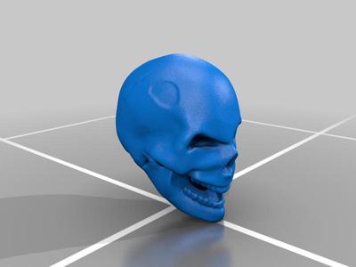 Skull Wink Laugh