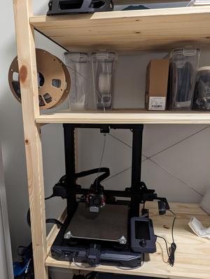 Ender 3 S1 Filament Sensor Shelf Mount