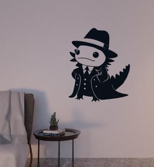 WALL DECORATION DETECTIVE AJOLOTE 2D WALL ART