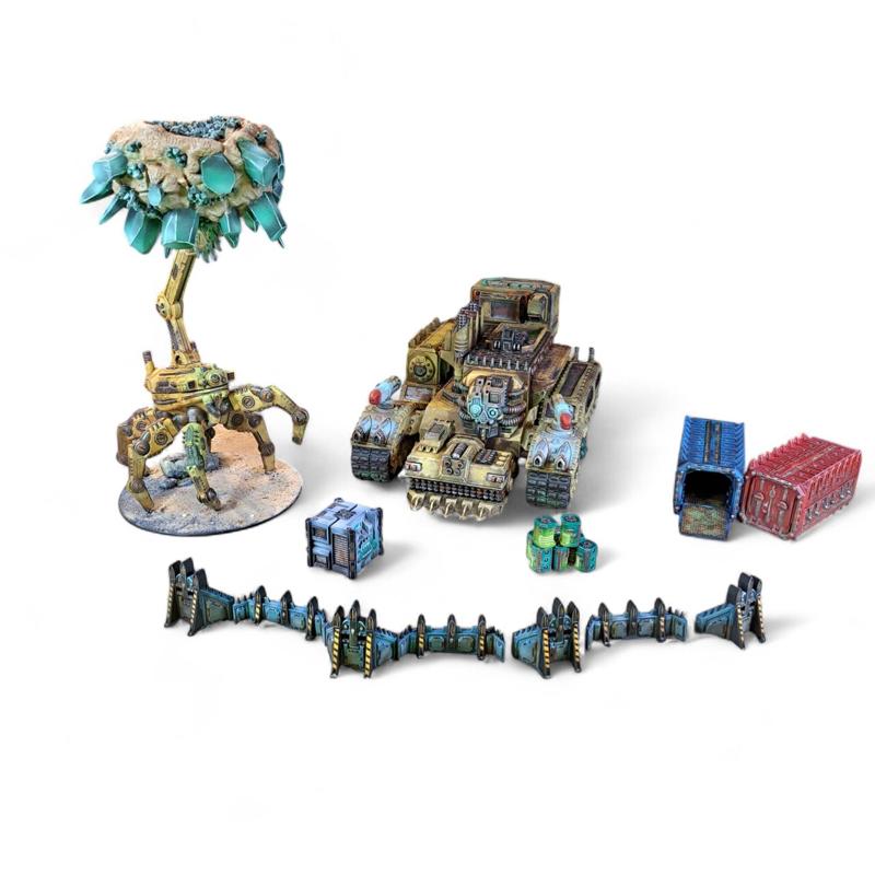 Industrial Line Set - Mobilize Your Wargaming Terrain!