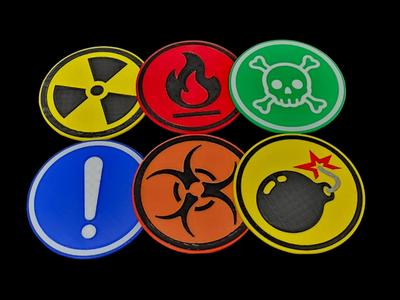 HazarDiscs - Coasters & Magnets