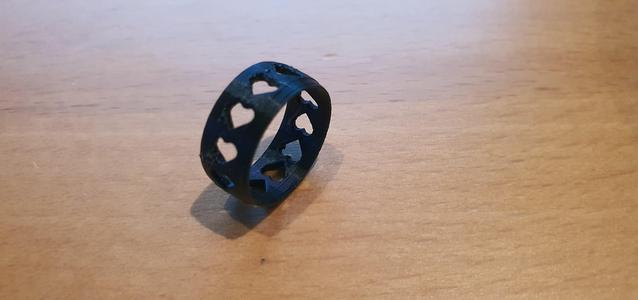 heart ring Ring mit Herz