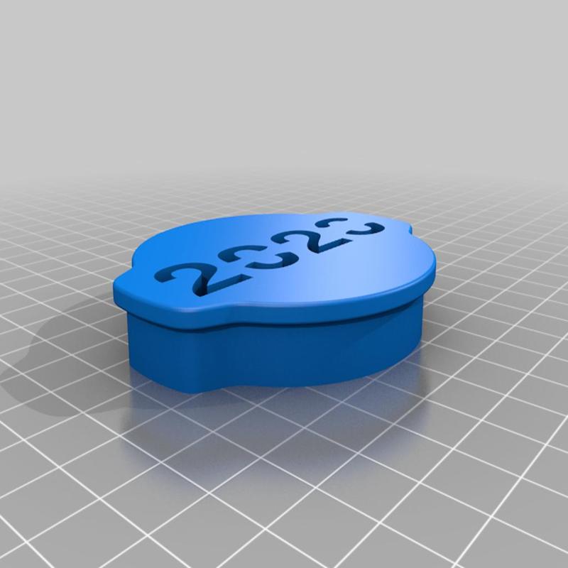 2020 New Year Cookie Cutter
