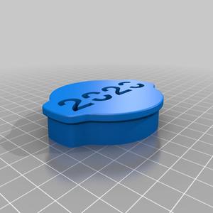 2020 New Year Cookie Cutter