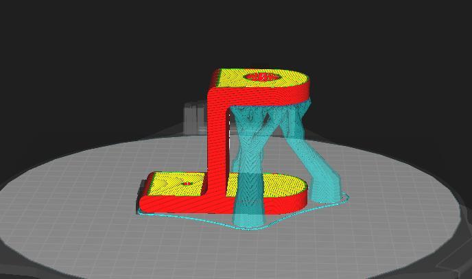 Bloc Support pour Aérographe