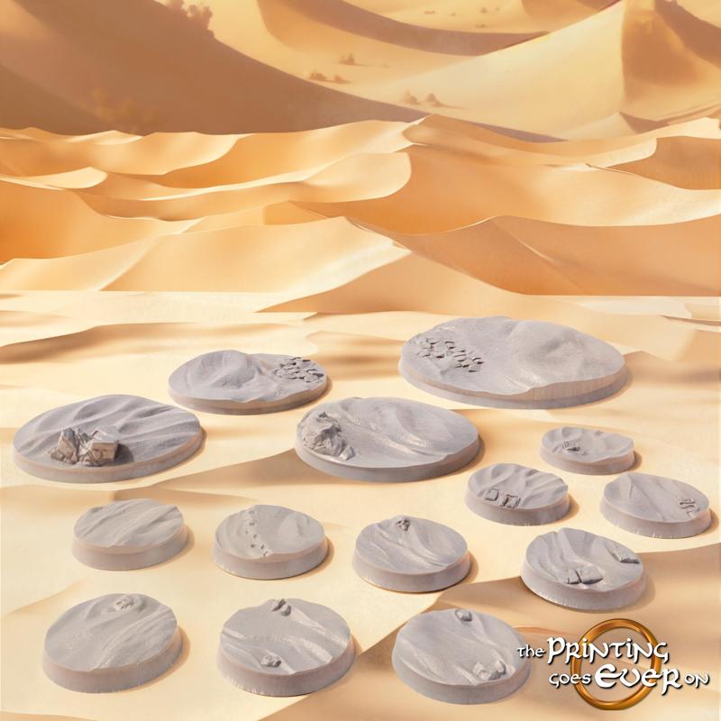 Desert Bases - Set A - Supportless