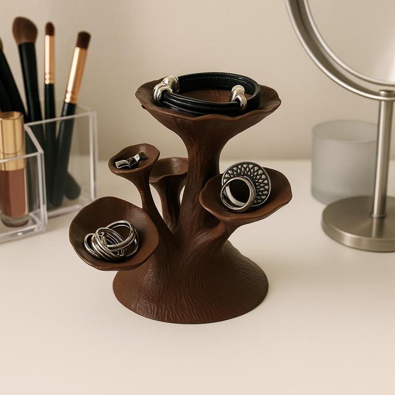 JEWELERY MUSHROOMS / JEWELERY ORGANIZER / ORGANIC DESIGN / STL / ORGANIZER