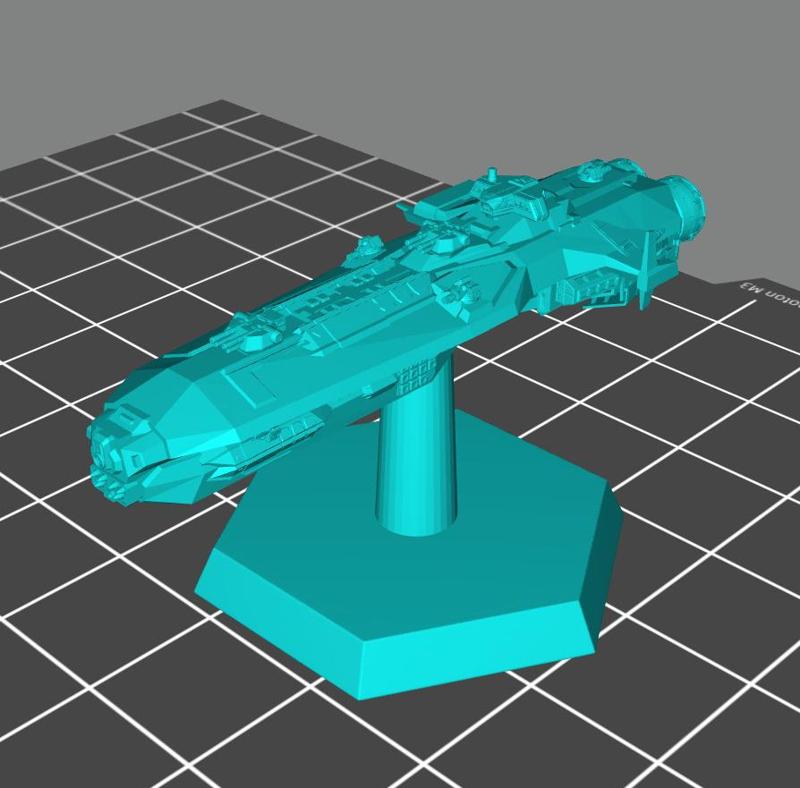 Earth Alliance Dehli Class Heavy cruiser (Final)