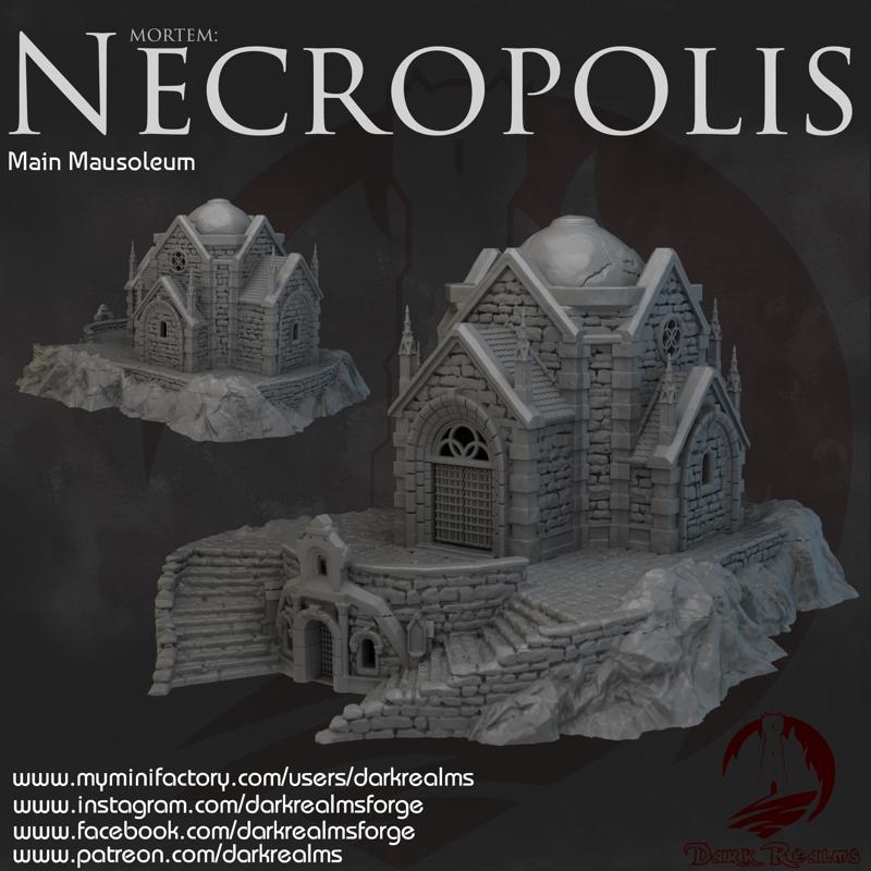 Dark Realms - Necropolis - Main Mausoleum
