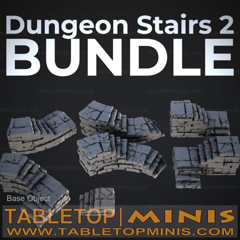 Dungeon Stairs Pack 2