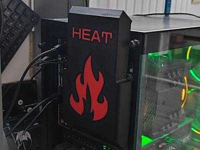 PC cooling flow (chimney) for Fractal case