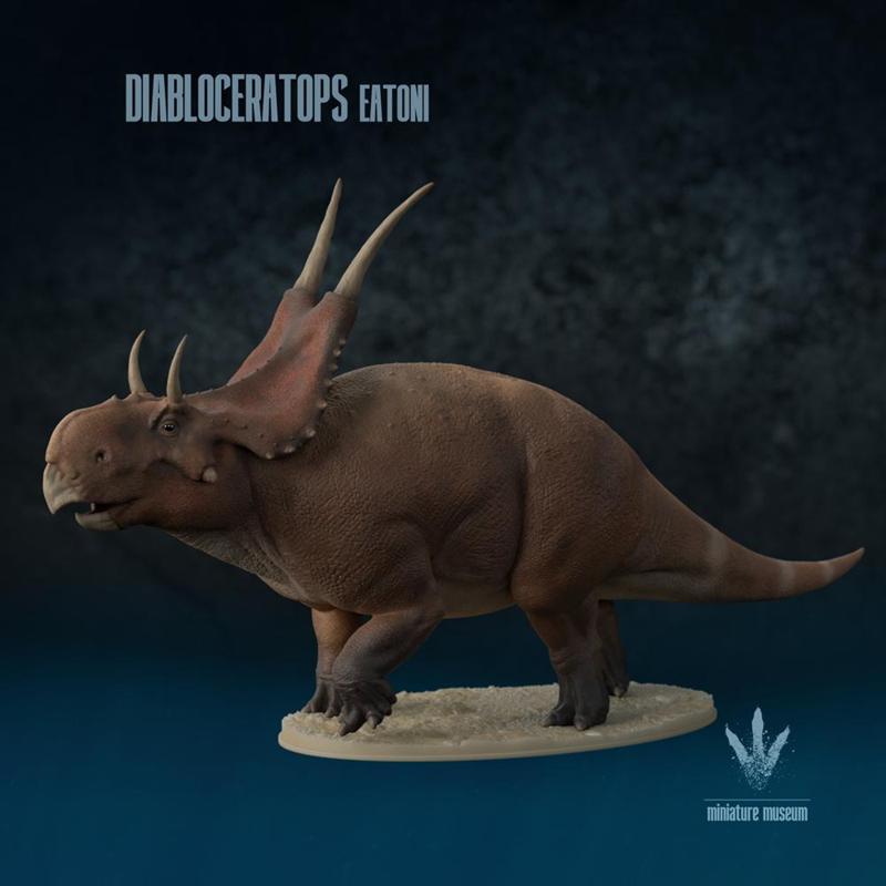 Diabloceratops eatoni : The Devil-Horn Faced Lizard