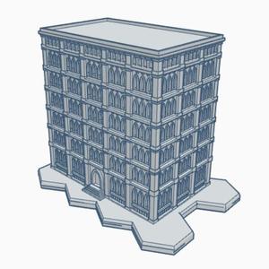 Gothic Building GHB113 With Hex Base