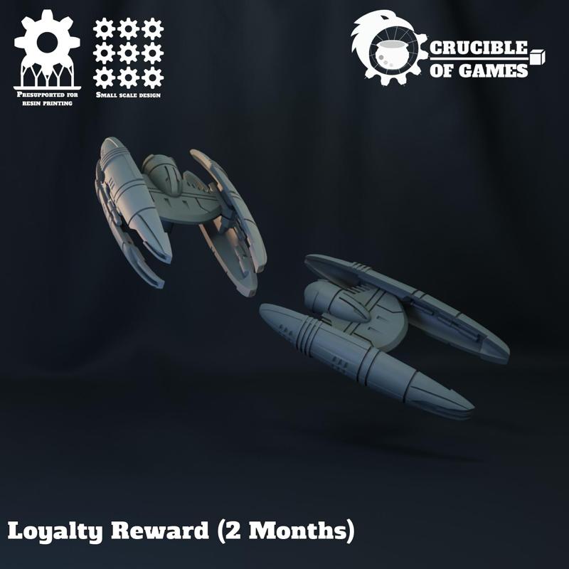 Harpy Droid Starfighter (1/270 scale)