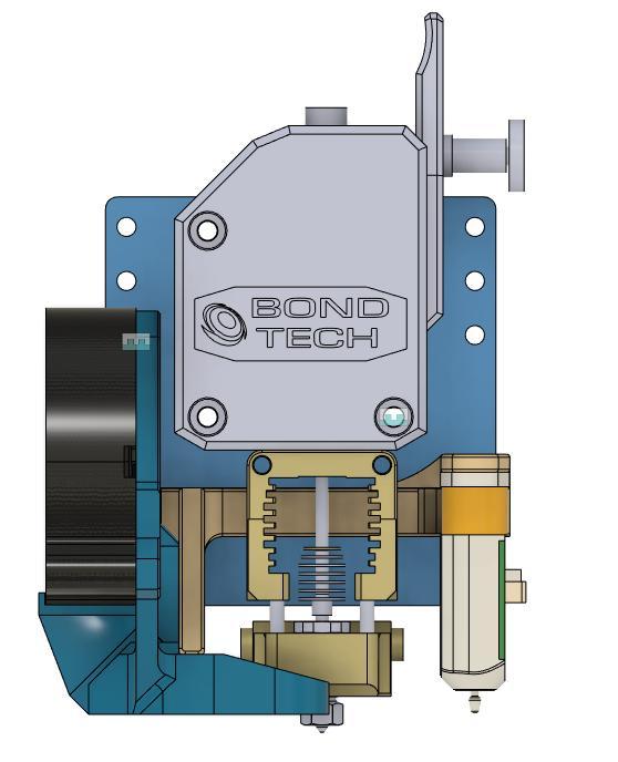 SK-Go Bondtech Slice Mosquito Fan Shroud + BlTouch