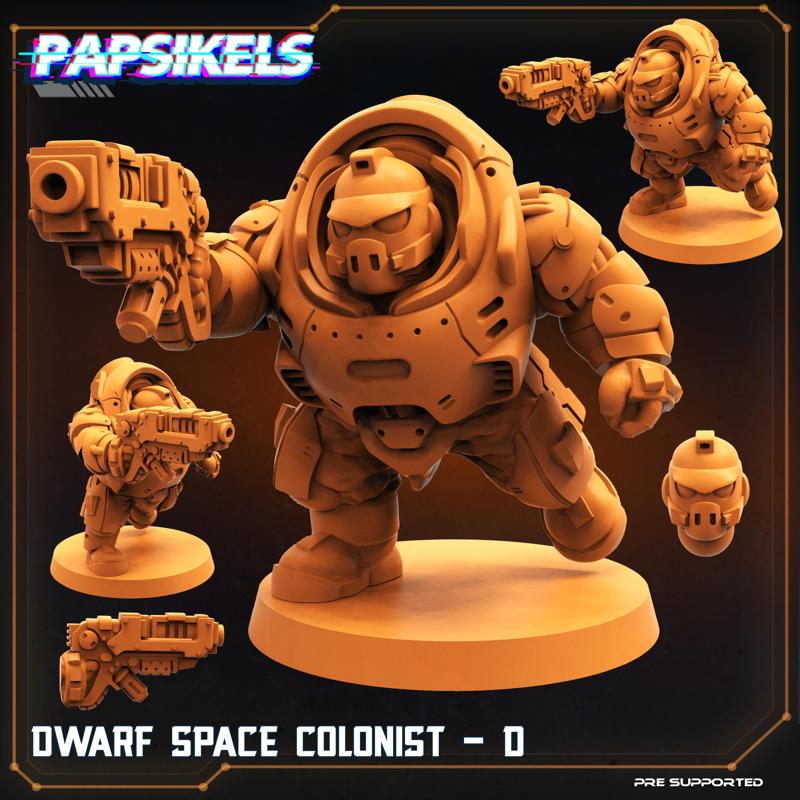 DWARF SPACE COLONIST - D