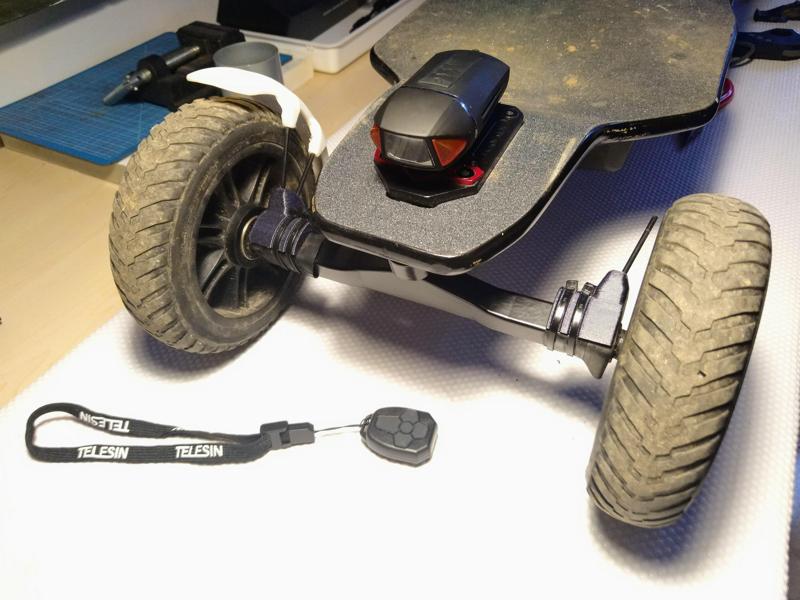 Backfire Ranger X2 - Front and tail light supports