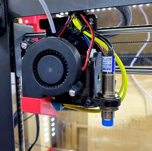 E3D Hemera Fan Mount with Inductive Sensor and BLTouch Mount