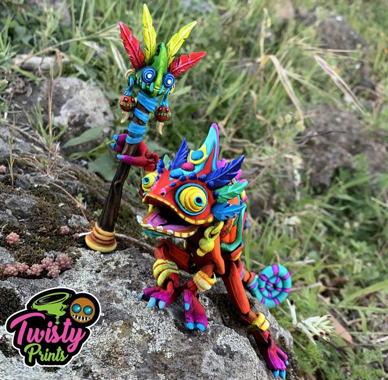 Articulated Shaman Chameleon