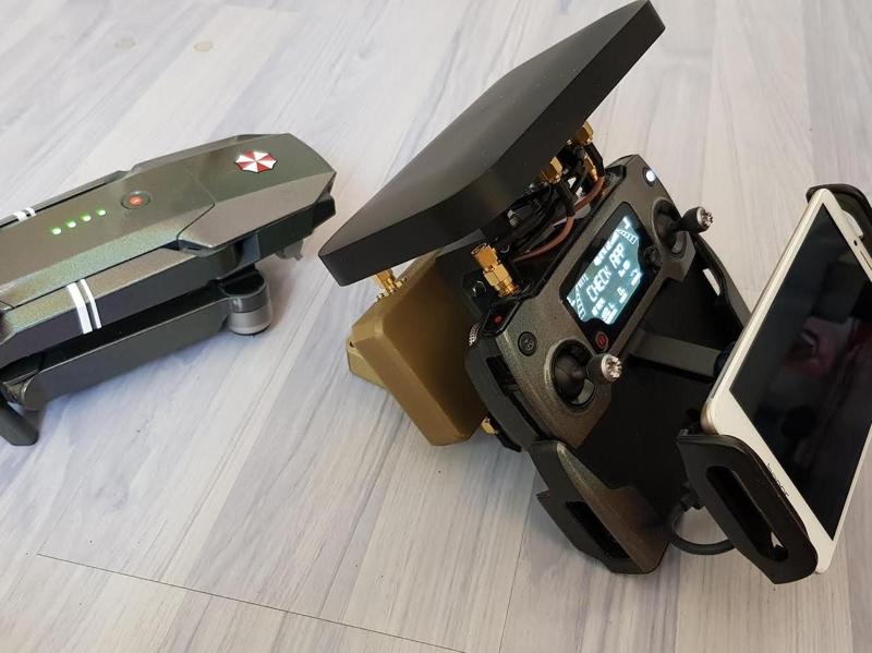 DJI Dual 4W Range extender (and all drones at 2.4G)