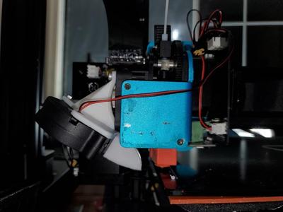Artillery Sidewinder X1 Left 5015 fan duct TESTED