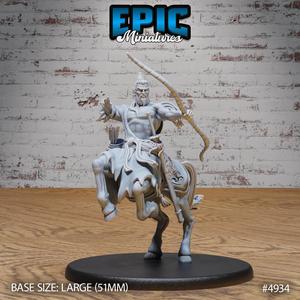 Bushi Centaur Bow ‧ DnD Miniature ‧ Tabletop Miniatures ‧ Gaming Monster ‧ 3D Model ‧ RPG ‧ DnDminis ‧ STL FILE