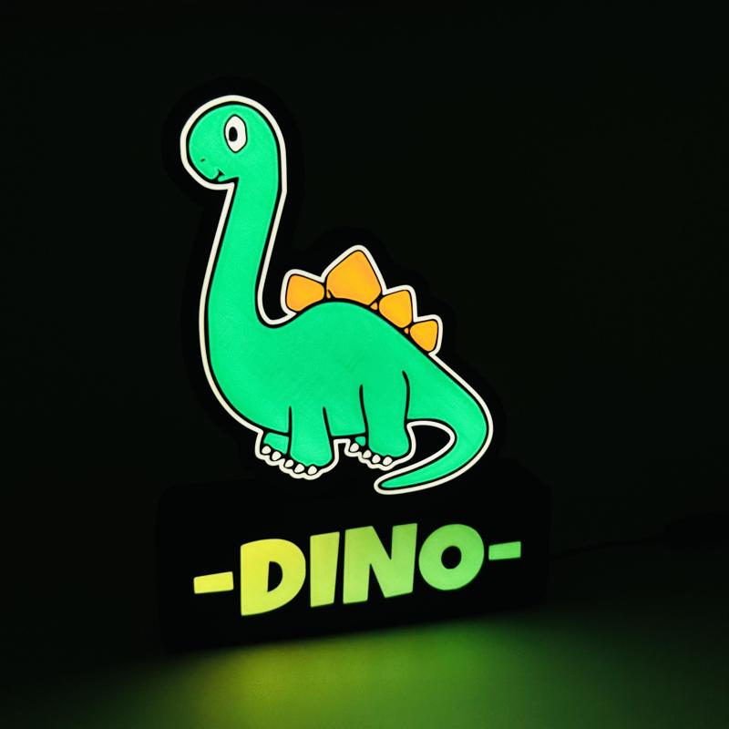 Dino 2/4 led lamp( 3mf for Bambu ams)