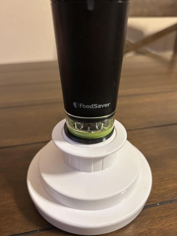 Food Saver Mason Jar Lid Adapter