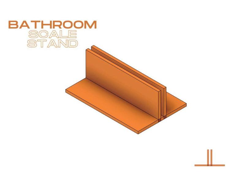 Bathroom Scale Stand