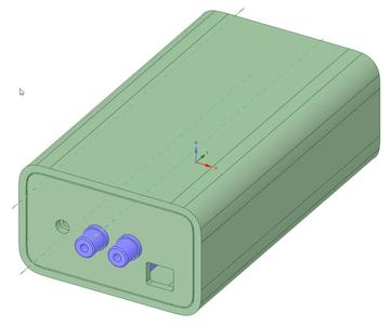 Raspberry Pi 1 Model B + PiFi DAC v1.0 enclosure