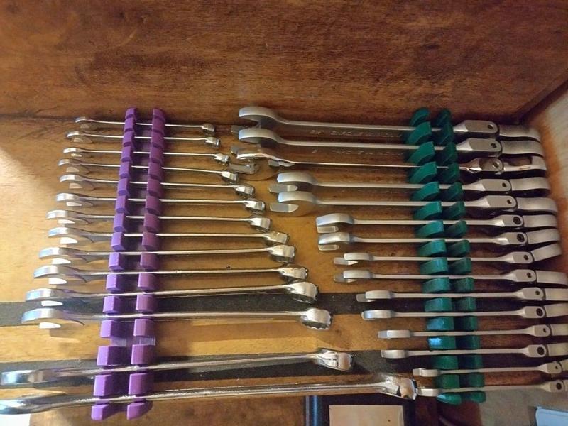 Wrench Holder for Hasky/Parkside (2 mounting orientations)