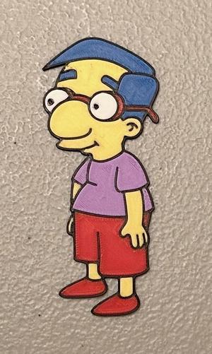 Multicolor Milhouse Van Houten Magnet