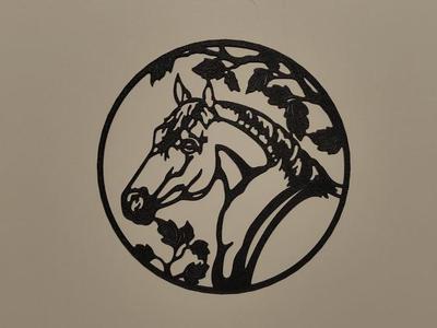 horse head - wall art