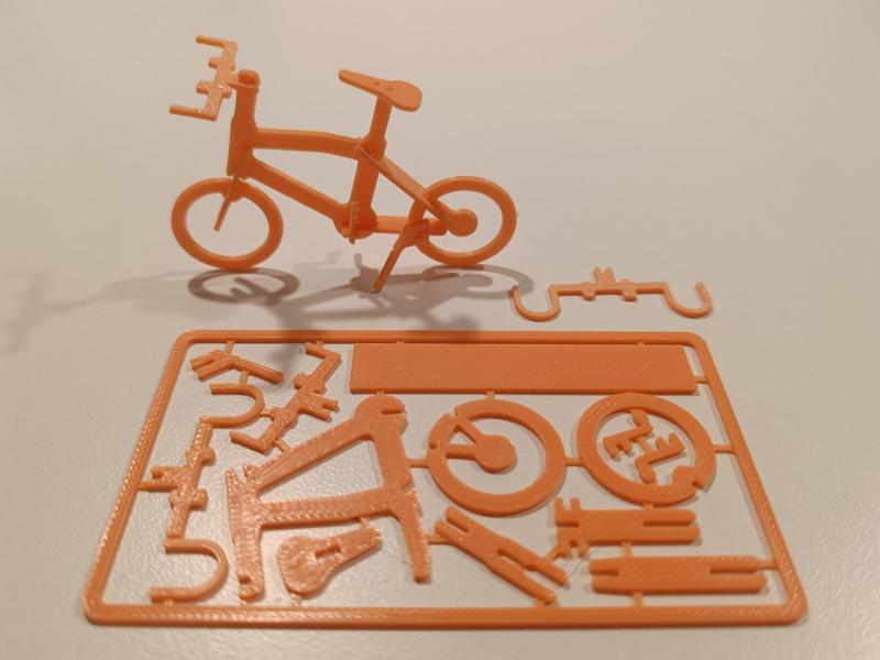 Bike kit card - Bicycle assembly kit