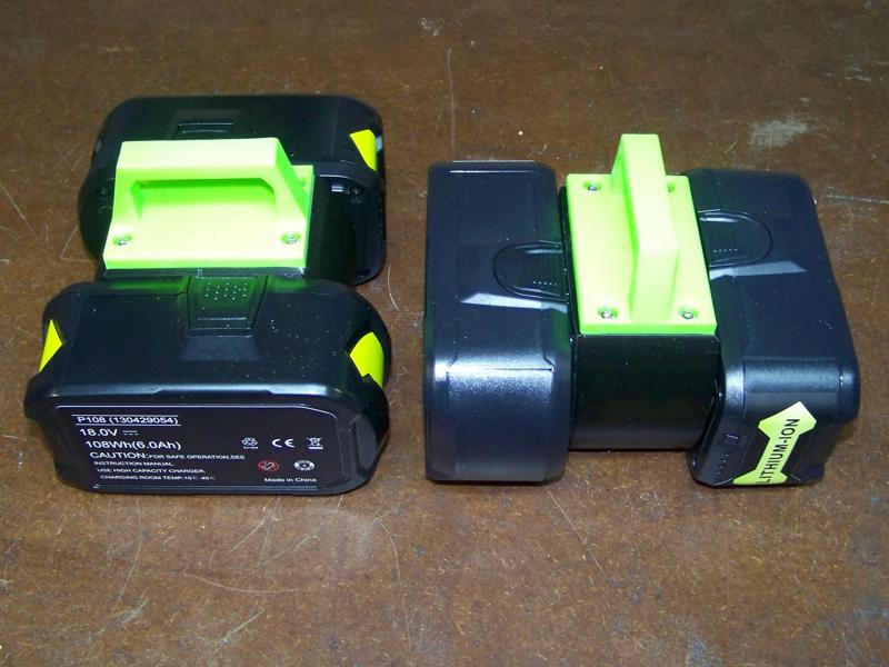 Ryobi 18V Dual Battery Carrier