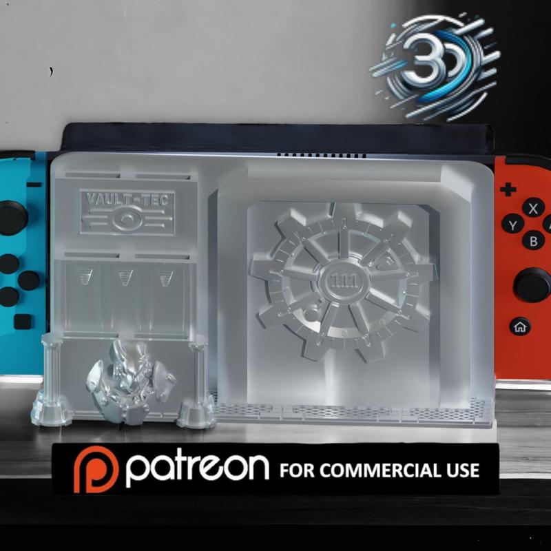 SWITCH DOCKING STATION - FALLOUT POST APOCALYPSE - OLED AND CLASSIC DOCK