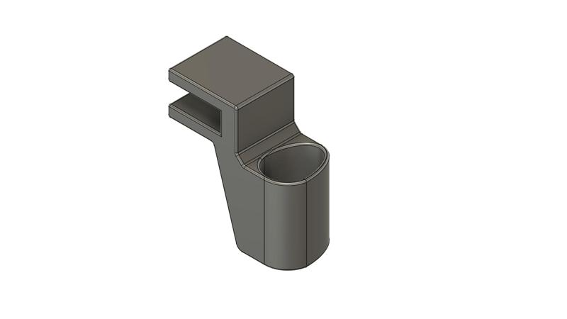 E-Cig holder for Ikea Bekant desk