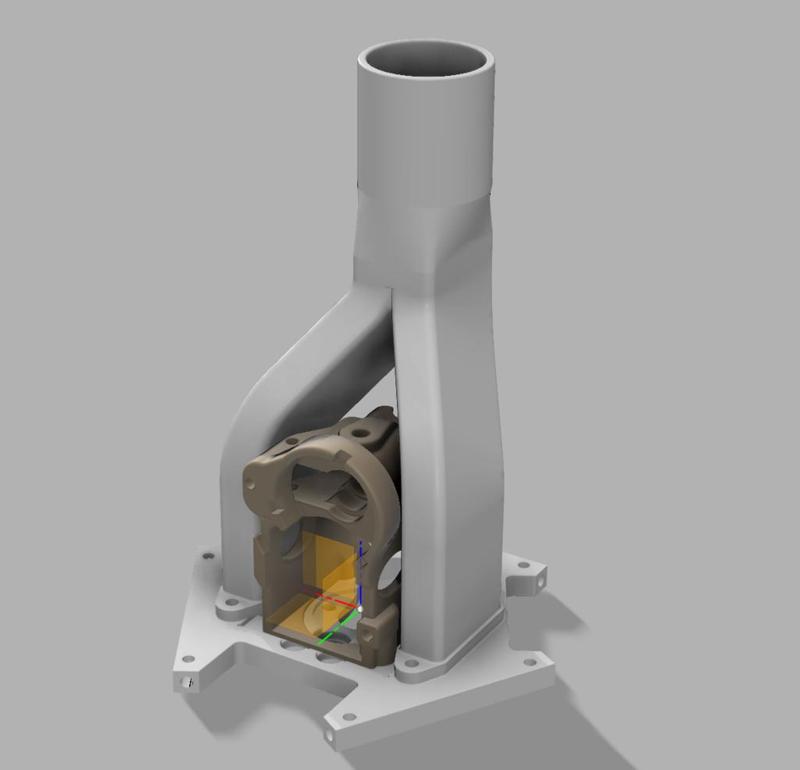 FLSUN_SR - Y duct for deported blower system CPAP