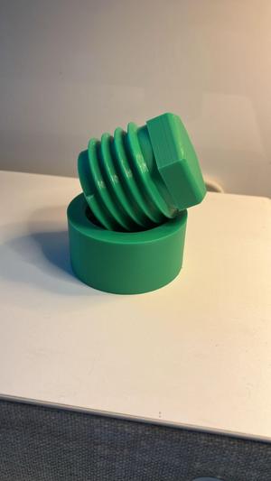 nut and bolt fidget toy