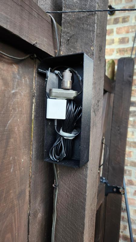 Electric box for outside