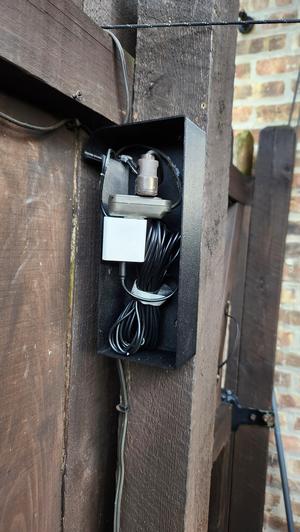 Electric box for outside